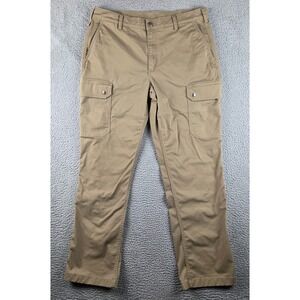 Duluth Trading 40 Grit Cargo Pants Mens 38x34 Relaxed Fit Flex Twill Stretch